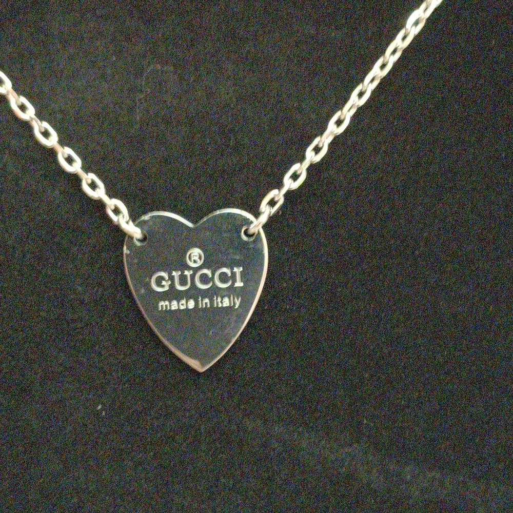 😍 Gucci 925 Sterling silver necklace.